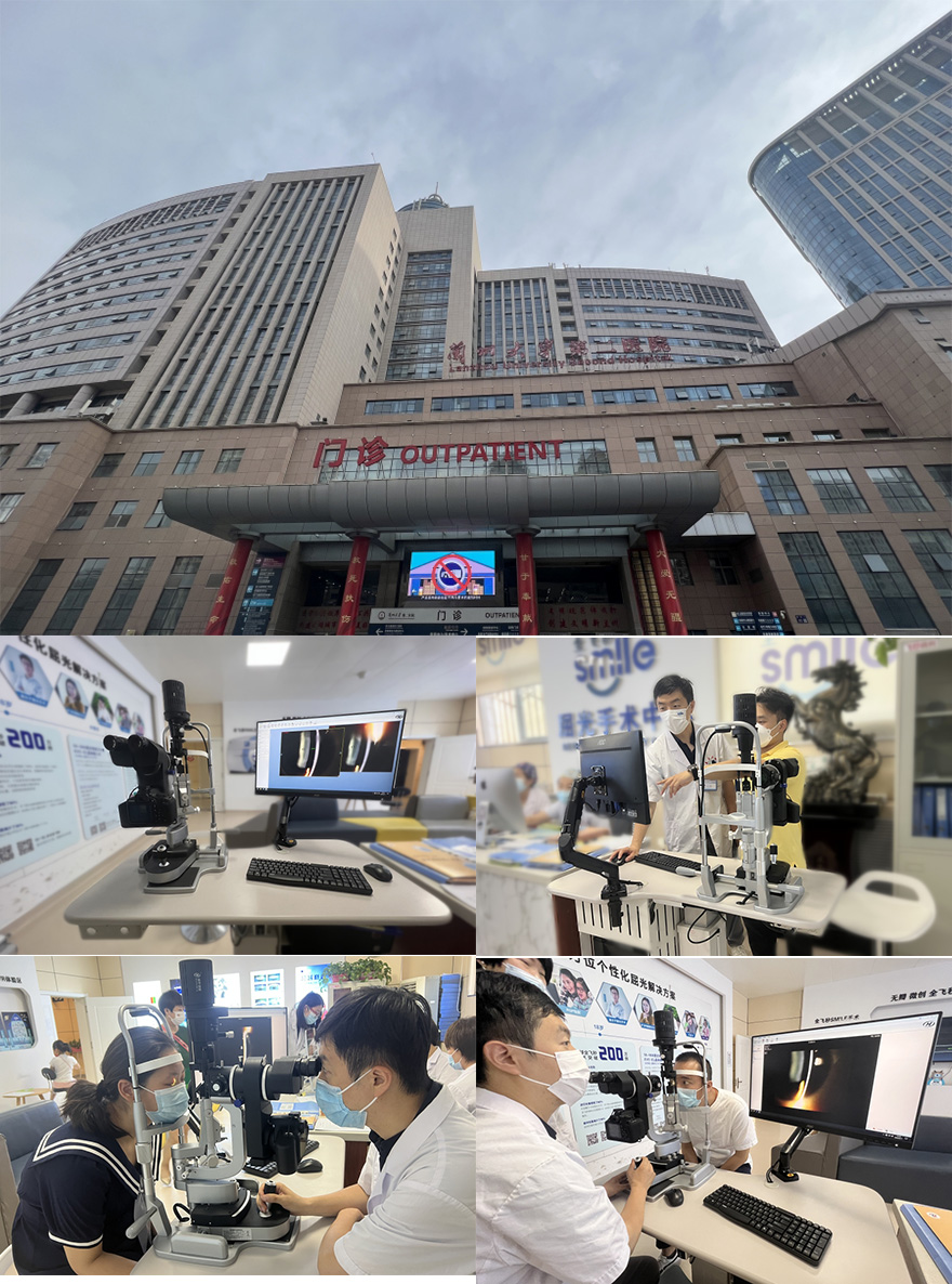 Kanghwa Digital Slit Lamp Installation