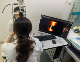 Kanghua Digital Slit Lamp Installation