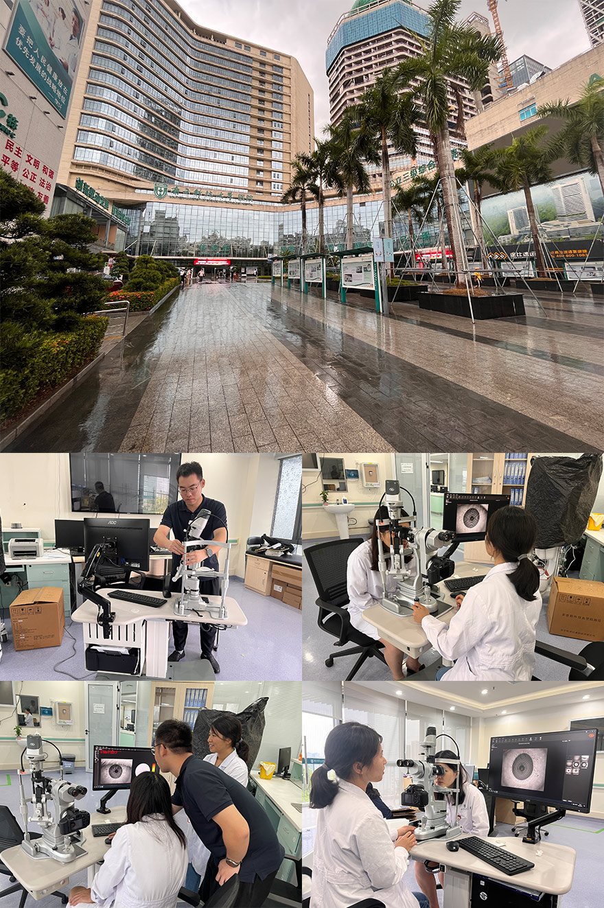 Kanghua Dry Eye Analyzer Installation