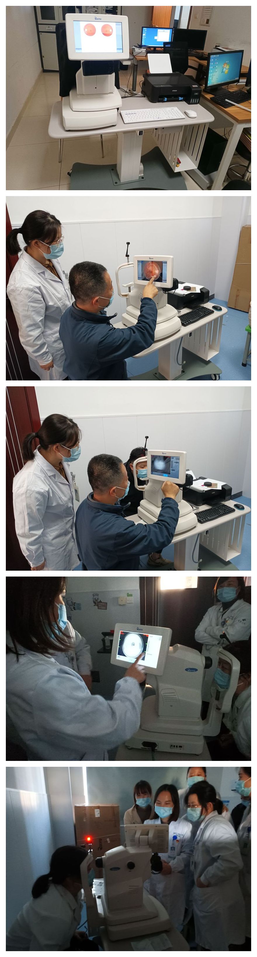 Kanghua Fully Automated Fundus Camera Installation