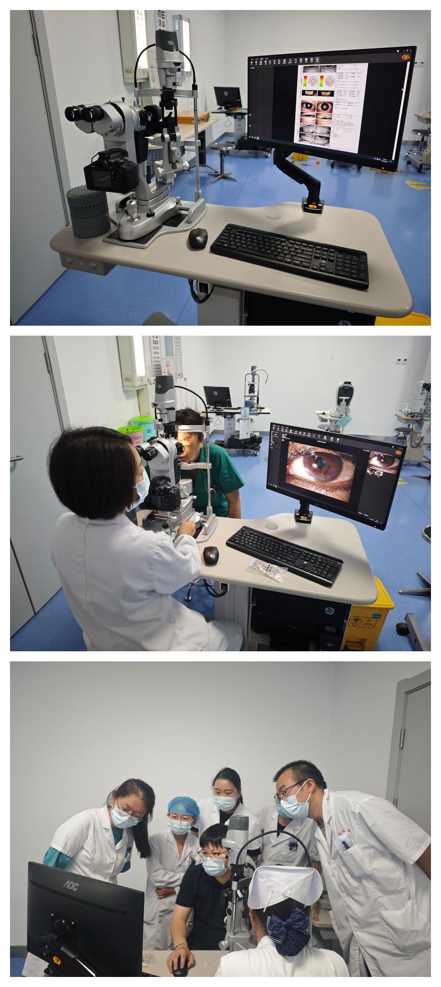 Kanghua Dry Eye Analyzer Installation