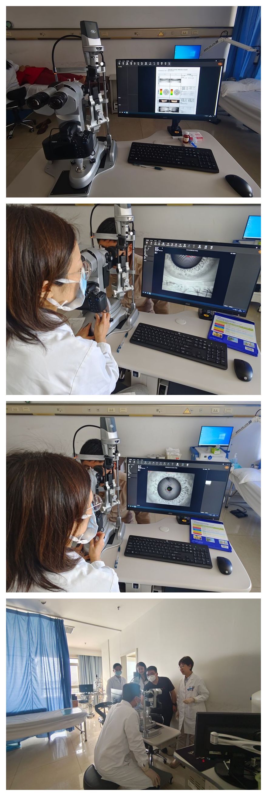 Kanghua Dry Eye Analyzer Installation