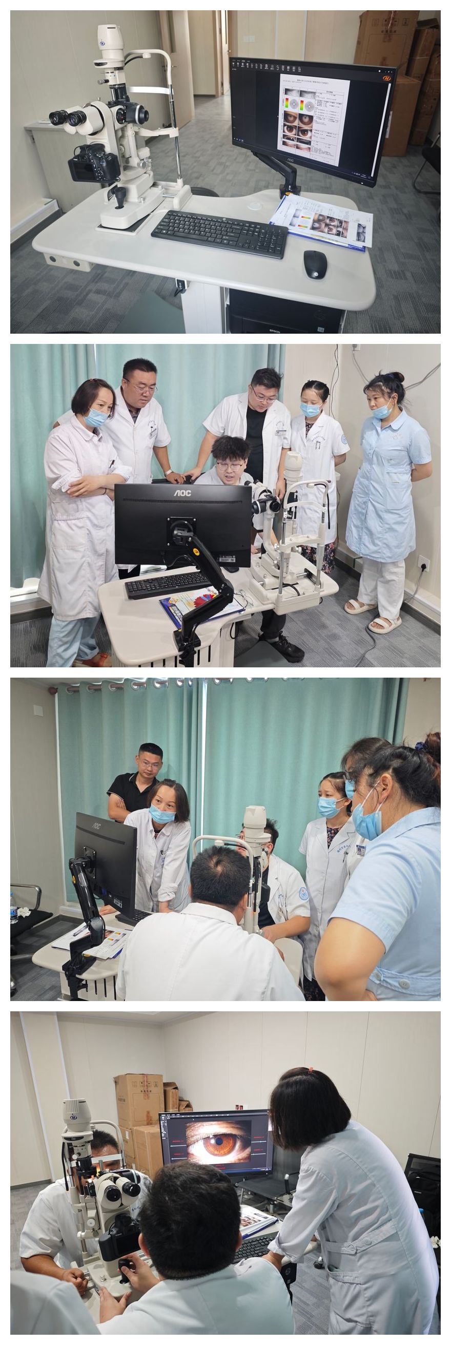 Kanghua Dry Eye Analyzer Installation