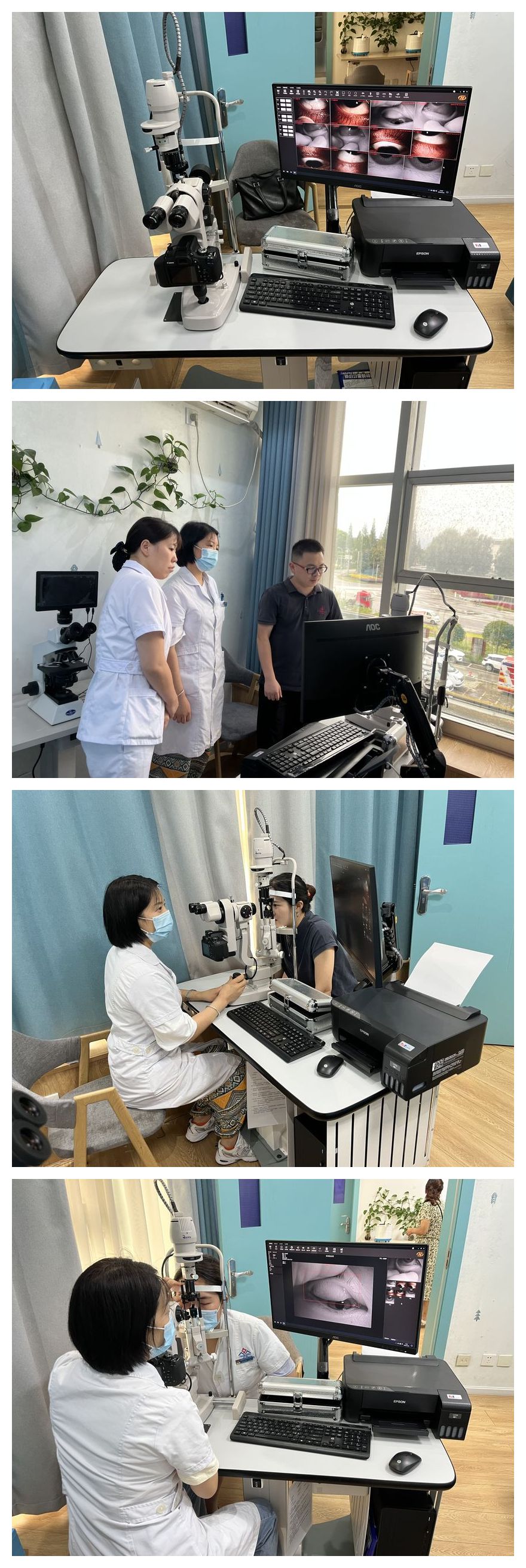 Kanghua Dry Eye Analyzer Installation